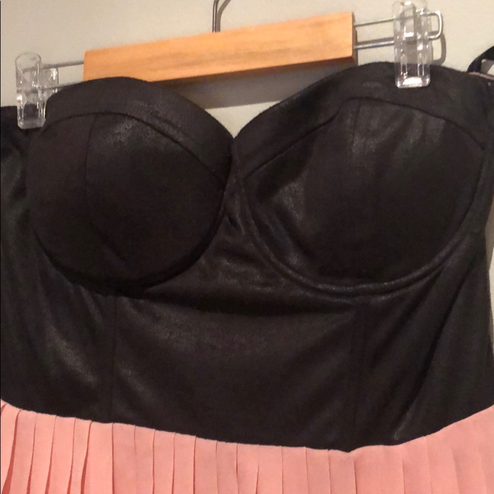 Strapless High-Low Dress - Picture 2 of 3